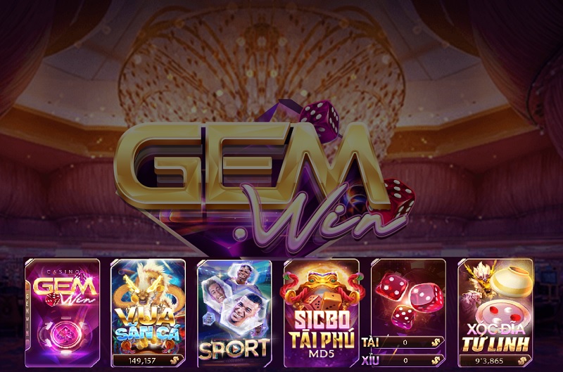 cổng game gemwin tài xỉu